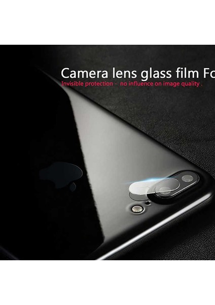 Apple iPhone 7 Plus Kamera Lens Koruyucu Cam Filmi Tam Kaplama Tasarım Ultra Korumalı (Z-Kamera-Camı)