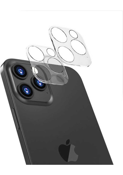 Apple  iPhone 13 Pro Max Kamera Lens Koruyucu Cam Filmi Tam Kaplama Tasarım Ultra Korumalı (Z-Kamera-Camı)