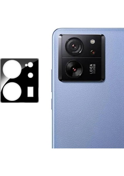 - Xiaomi Mi 13T - Kamera Lens Koruyucu 3D Kamera Camı