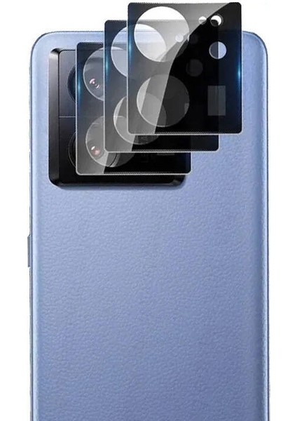 Xiaomi Mi 13T Kamera Lens Koruyucu Camı Ultra Korumalı Tam Kaplayan Tasarm (Z-3d)