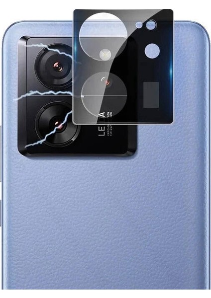 Xiaomi Mi 13T Kamera Lens Koruyucu Camı Ultra Korumalı Tam Kaplayan Tasarm (Z-3d)