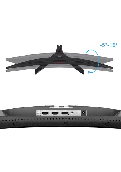 27" 27E6QC 27" 144Hz 1ms Va Qhd (Hdmı, Displayport) Curved Monitör