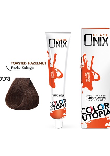Onıx Saç Boyası 7.73- Fındık Kabuğu 60 Ml