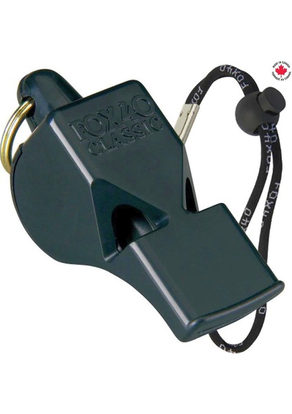 Fox 40 Classic Official Düdük Siyah Wrist Ipli 9908-0008