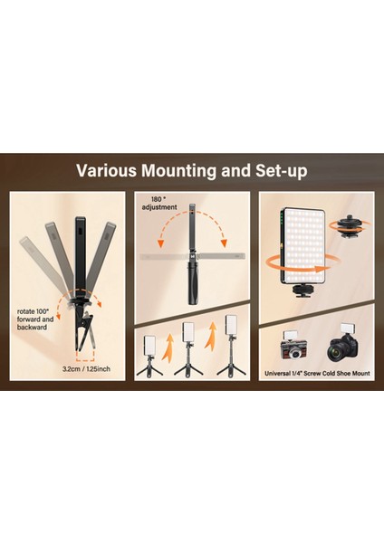 Cep Telefonu Dolgu Işığı 120 LED 2500-9000K Renk Sıcaklığı Düz Işık Kamera Fotoğraf Video Canlı Akış Cep Işığı (Yurt Dışından) fiyatları