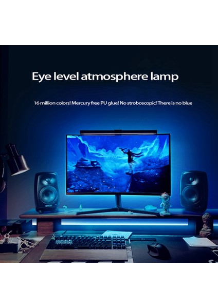 Su Geçirmez Olmayan 5050RGB Uzaktan Kumandalı LED Işıklar USB Tv Arka Plan Işığı 5V Renk Değiştiren Atmosfer Işığı 3 Metre (Yurt Dışından) fırsatları