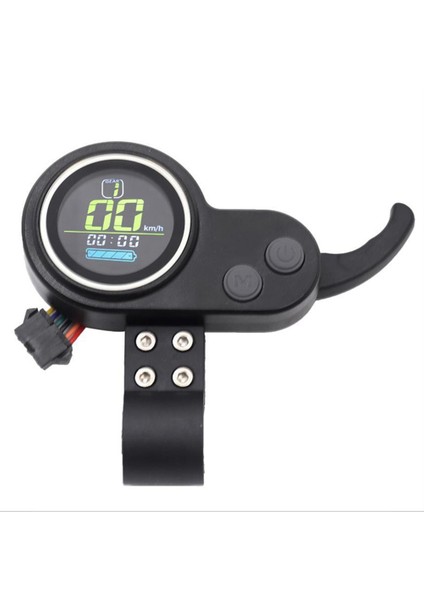 Jp Ekran Için 36V-60V Motor Fırçasız Denetleyici LCD Ekran Paneli Başparmak Gaz Flj T11 T113 Elektrikli Scooter, Bir (Yurt Dışından)