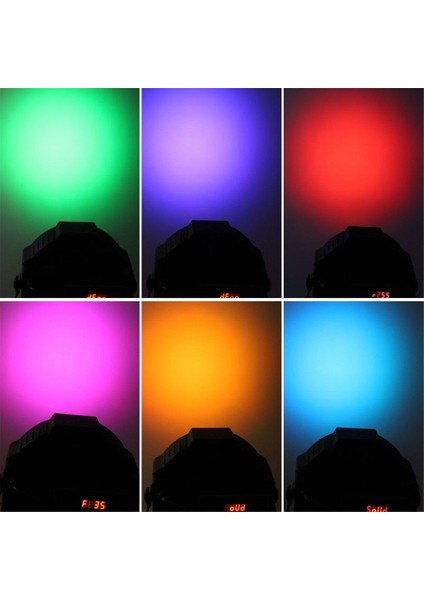 Sahne Işığı 10WX18 LED Downlight Rgb Ses Aktif Uzaktan Kumanda Yıkama Işığı Düğün Parti Canlı Performans Ab Tak (Yurt Dışından)