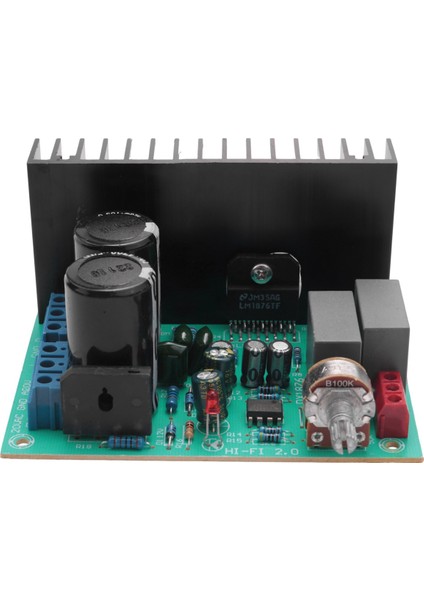 30W+30W LM1876 Stereo Ses Gücü 4558 Amplifikatör Kartı 2.0 Stereo Sınıf Tiyatro Amp Çift (Yurt Dışından)