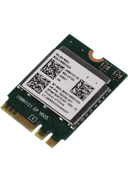 Realtek RTL8723BE 802.11N Wifi Kartı Için Kablosuz Adaptör Bluetooth 4.0 Ngff Kart 843338-001 300 Mbps (Yurt Dışından)