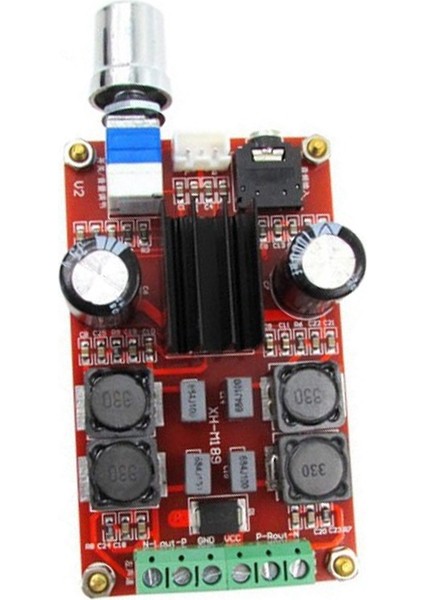 High-End Dijital Güç Amplifikatörü Kartı XH-M189 2X50W DC24V TPA3116D2 Iki Kanallı Stereo Güç Amplifikatörü Kartı (Yurt Dışından)
