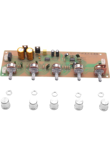 2.0 Hifi Ses Preamplifikatör Kartı Orta Kademe Tiz Dengesi Ton Kontrollü Ayarlanabilir Ses Preamp Kartı (Yurt Dışından)