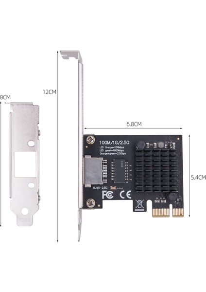 100/1000M/2.5G RJ45 Ağ Adaptörü RJ45 RTL8125BG Yonga Seti Pcıe Pcı Express Ağ Lan Kartı (Yurt Dışından) indirimleri