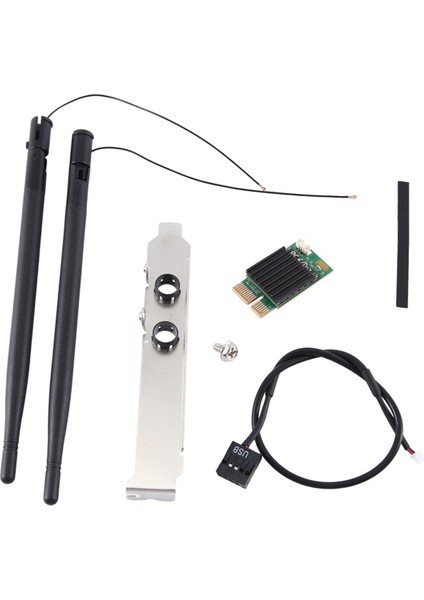 7260AC 1200M Gigabit 5g Çift Frekanslı Pcıe Masaüstü Dahili Kablosuz Ağ Kartı 4.0 Bluetooth Ücretsiz Dosya (Yurt Dışından) fiyatları