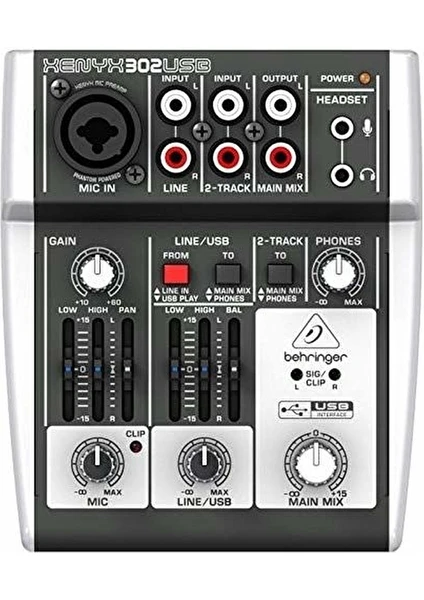 BEHRINGER XENYX 302USB / Analog Mixer