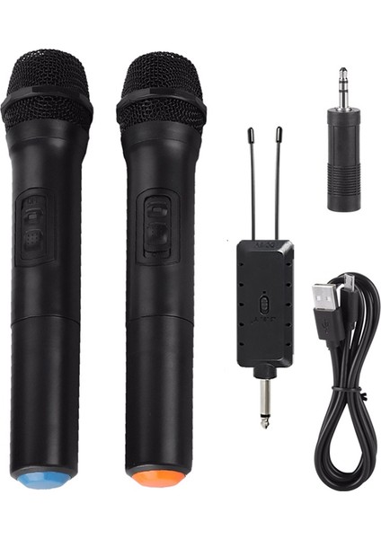 Karaoke/iş Toplantısı Için Alıcılı Evrensel Vhf Kablosuz El Mikrofonu Taşınabilir Mikrofonlar (Yurt Dışından)