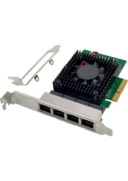 I225-V Pcı-E X4 Sunucu Ağ Kartı 4 Bağlantı Noktalı 2.5g Sunucu Ağ Kartı I225 Gigabit Oyun Hızı Ağ Kartı (Yurt Dışından) modelleri