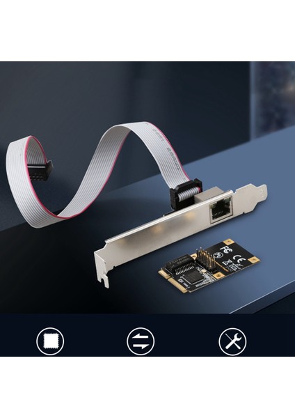 RJ45 Lan Gigabit Ethernet Mini Pcı Express Pcı E Ağ Adaptörü I210 1000 M Için Mını Pcıe Gigabit Ağ Kartı (Yurt Dışından)