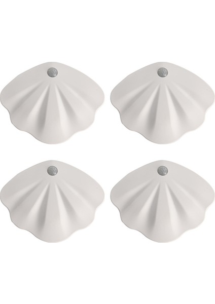 Adet LED Gece Lambası Hareket Sensörlü Işık USB Üç Renkli Oda Dekorasyon Lambası Koridor Merdiven LED Lamba Sensörlü Işık B (Yurt Dışından)