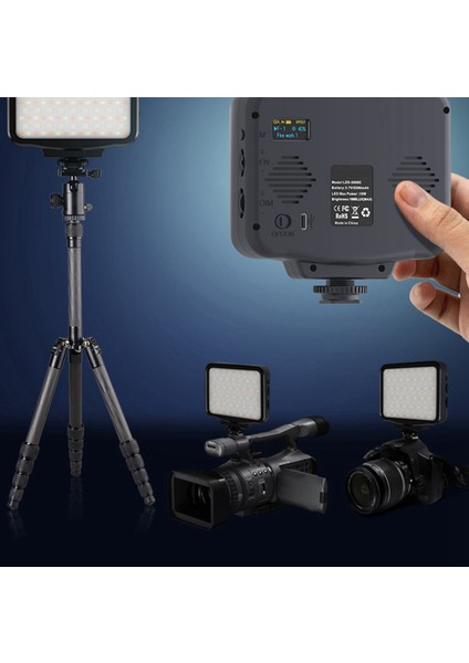 LED5009C Rgb Dolgu Işığı Taşınabilir Tam Renkli Fotoğraf Işığı Canlı Işık (Yurt Dışından) modelleri