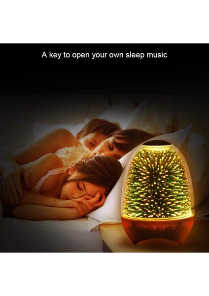 Bluetooth Hoparlör, Çok Renkli Seçeneklere Sahip LED Başucu Gece Lambası, Şarj Edilebilir Kablosuz Stereo Hoparlörler, (Yurt Dışından) indirimleri