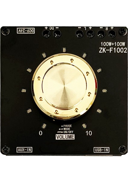 -F1002 5.1bluetooth Güç Amplifikatör Kartı 100W 2.0 Kanal Amplifikatör Kartı, Ses Kutusu Için Kısa Devre Korumalı (Yurt Dışından)