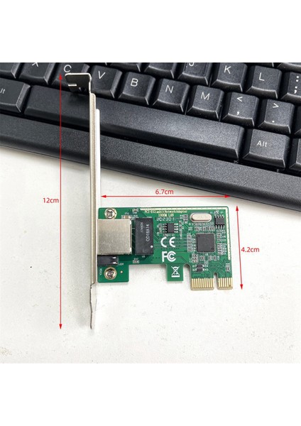 1000 Mbps Gigabit Ethernet Pcı Express Pcı-E Ağ Kartı 10/100/1000 M RJ45 Lan Adaptörü Dönüştürücü Ağ Denetleyicisi (Yurt Dışından)