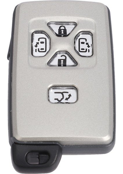 Araba Akıllı Kart Uzaktan Araba Anahtarı Shell Kılıf Fob 5 Düğme Alphard Estima Vellfire (Yurt Dışından)