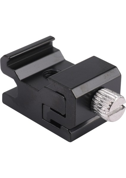 Adet Kamera Metal Soğuk Ayakkabı Sıcak Ayakkabı Flaş Braketi Montaj Adaptörü 1/4 Tripod Vidalı Işık Standı Tripod (Yurt Dışından) modelleri