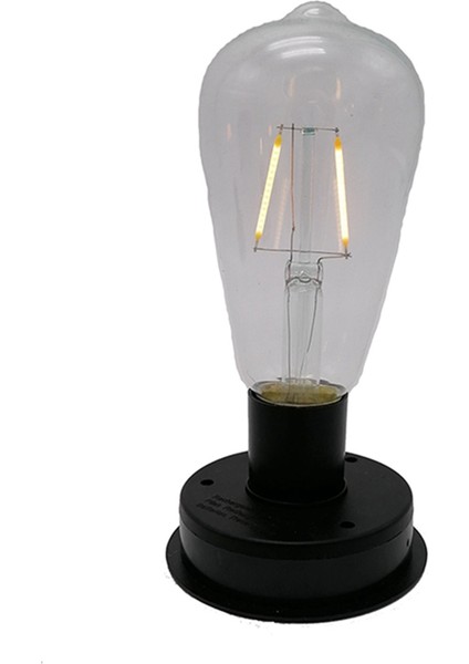 1 Adet Güneş LED Tungsten Filament Ampul Lamba 2800 K Otomatik Işık Sensörleri Çit Gece Işıkları Bahçe Lambası (8.5 Cm) (Yurt Dışından)