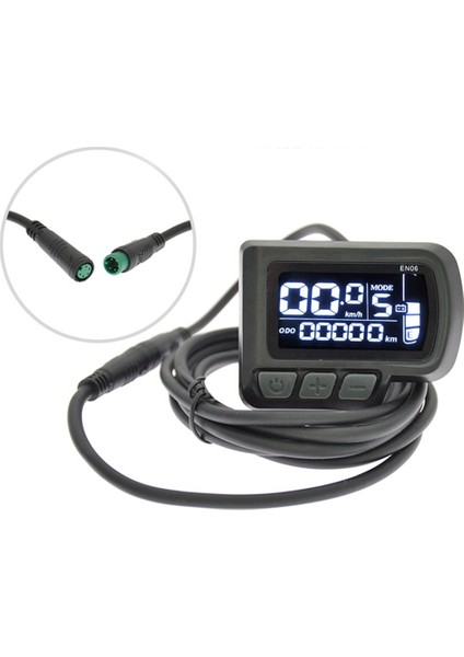 E-Bike EN06 Akıllı LCD Metre Dağ Bisikleti Scooter LCD Ekran Su Geçirmez Kablo Dönüşüm Parçaları (Yurt Dışından) modelleri