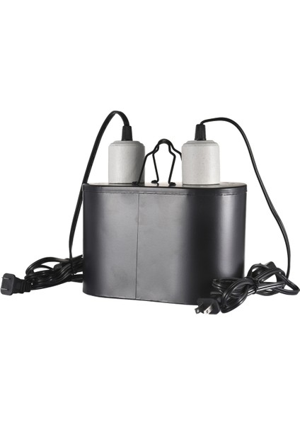 Çift Sürüngen Aydınlatma Armatürü Çift Isıtma Lambası Uvb Aydınlatma Armatürü Sürüngen Kubbe Isı Aydınlatma Lambası Combo Kiti Abd Plug (Yurt Dışından) fiyatları