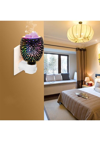 3D Cam Takılabilir Koku Isıtıcı Takılabilir Balmumu Eriyik Isıtıcı, Kokulu Balmumu Karelerini Veya Uçucu Yağları Isıtmak Için Abd Tak (Yurt Dışından) fiyatları