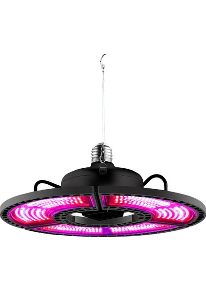 E27/E26 Bitki Büyümek Lamba LED Tam Spektrum Büyüme Ampuller Fide Çiçek Fito Lamba Kapalı Topraksız Bitki Için Siyah (Yurt Dışından)