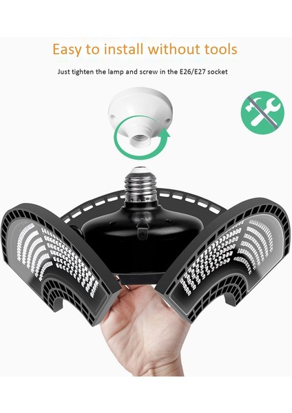 E27/E26 Bitki Büyümek Lamba LED Tam Spektrum Büyüme Ampuller Fide Çiçek Fito Lamba Kapalı Topraksız Bitki Için Siyah (Yurt Dışından)