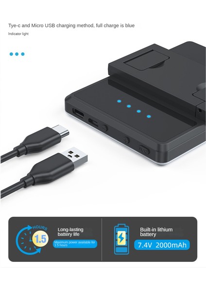 Taşınabilir 60 LED Video Işığı Kamera Fotoğraf Stüdyosu Aydınlatma Vlog Konferans Lambası Canlı Dolgu Işığı Emme Işığı, A (Yurt Dışından)