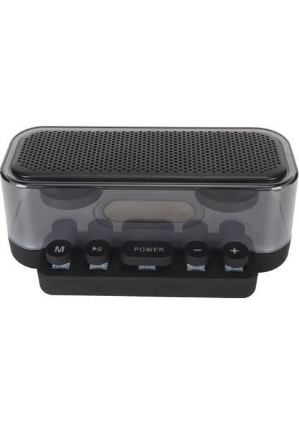 Rgb Bluetooth Hoparlör Ipx5 Su Geçirmez Tip C Mekanik Klavye Düğmesi ile Şarj Bluetooth Subwoofer Hoparlör (Yurt Dışından)