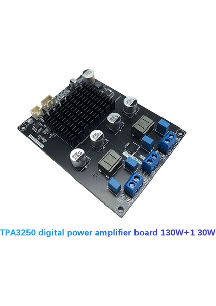 TPA3250 Dijital Amplifikatör Kartı 130WX2 Yüksek Güç 4A 32V Sınıf D Ses Amplifikatör Kartı XH2.54MM-3P Korumalı Kablo ile (Yurt Dışından)