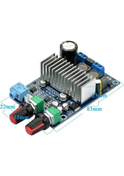 TPA3116 Subwoofer Amplifikatör Kurulu 100 W Bas Çıkışı DC12-24V Dijital Küçük Güç Amplifikatörleri Video Ses Aksesuarları (Yurt Dışından)