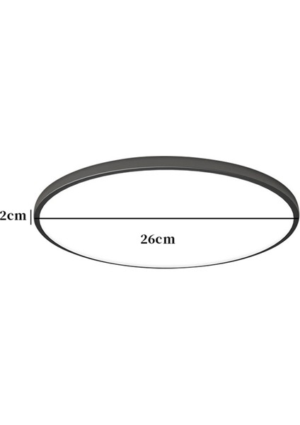 LED Tavan Işığı 220V Tavan Işığı 20W LED Panel Aydınlatma Mutfak Yatak Odası Ultra-Ince Tavan Aydınlatma Armatür Beyaz (Yurt Dışından) modelleri