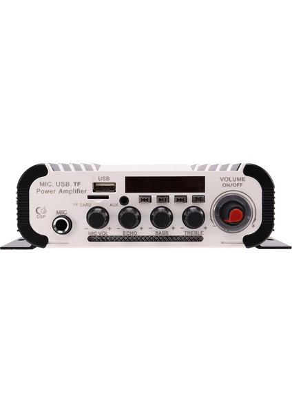 V11 Bluetooth Amplifikatör 2 Kanallı Süper Bas Ses Amplifikatörü Uzaktan Kumandalı Tf USB Fm 85DB Mp3 Fm Radyo (Yurt Dışından) fırsatları