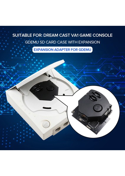 Gdemu Uzaktan Sd Kart Montaj Kiti Için Sega Dreamcast Gdemu Uzatma Adaptörü (Yurt Dışından)