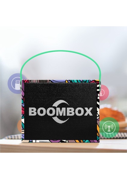 Bluetooth Hoparlörler Stereo Kablosuz Dış Mekan Hoparlörleri Kamp Seyahati Için Uygundur Yeşil (Yurt Dışından) indirimleri