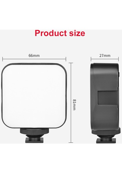 Mini LED Video Işığı Fotoğraf 2W Kısılabilir 6500K Dolgu Paneli Lambası Kamera Akıllı Telefon Dizüstü Bilgisayar Için (Yurt Dışından) fırsatları