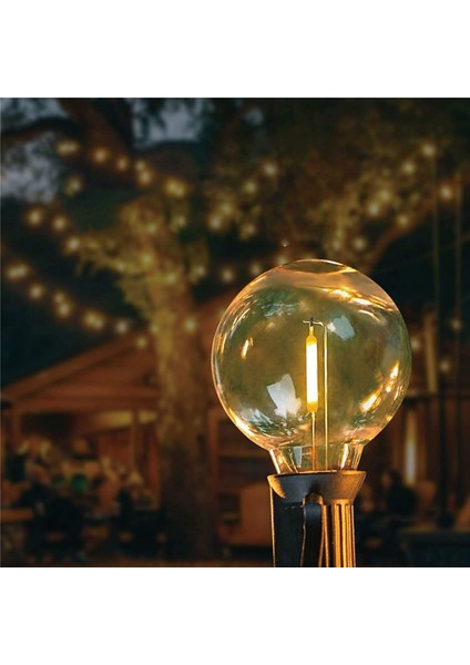 20 Adet G40 LED Yedek Ampuller E12 Vida Tabanı Kırılmaz LED Küre Ampuller Güneş Dize Işıkları Sıcak (Yurt Dışından) fırsatları