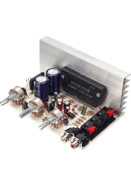 DX-0408 Stk Amplifikatör Kurulu 50WX2 Çift Kanallı Amplifikatör Kartı Ac Çift 15V-18V Dıy Amplifikatör (Yurt Dışından)