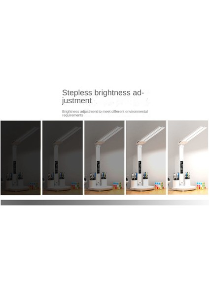 40LED Kişilik Çift Uçlu Masa Aydınlatma Lambası Basit Okuma Masa Lambası 3200 Mah Şarj Edilebilir Başucu Lambası Çalışma Için (Yurt Dışından) fırsatları