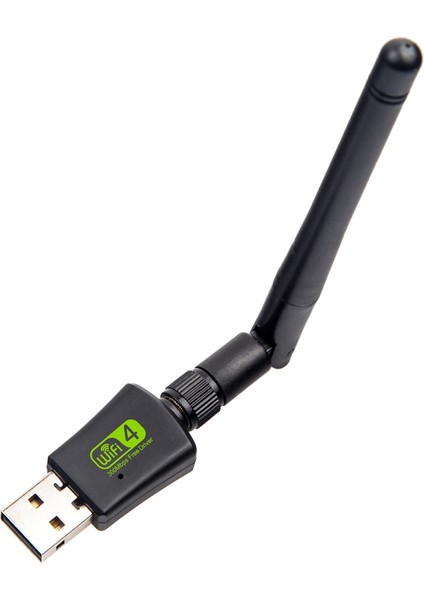 USB Wifi Adaptörü Anten USB Wifi Adaptör Kartı Wi-Fi Adaptörü Ethernet Wifi Dongle Pc Masaüstü Dizüstü Bilgisayar Için Ücretsiz Sürücü (Yurt Dışından)