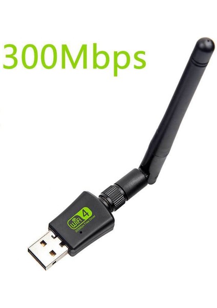 USB Wifi Adaptörü Anten USB Wifi Adaptör Kartı Wi-Fi Adaptörü Ethernet Wifi Dongle Pc Masaüstü Dizüstü Bilgisayar Için Ücretsiz Sürücü (Yurt Dışından)