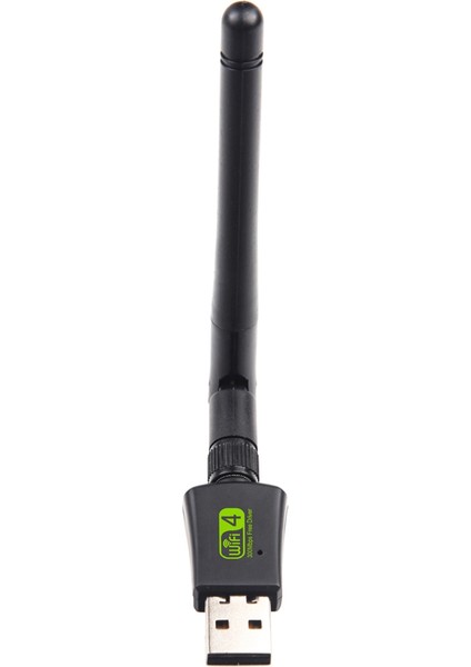 USB Wifi Adaptörü Anten USB Wifi Adaptör Kartı Wi-Fi Adaptörü Ethernet Wifi Dongle Pc Masaüstü Dizüstü Bilgisayar Için Ücretsiz Sürücü (Yurt Dışından)